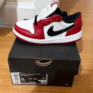 Jordan Kids' Retro Low OG| 9C | brand new